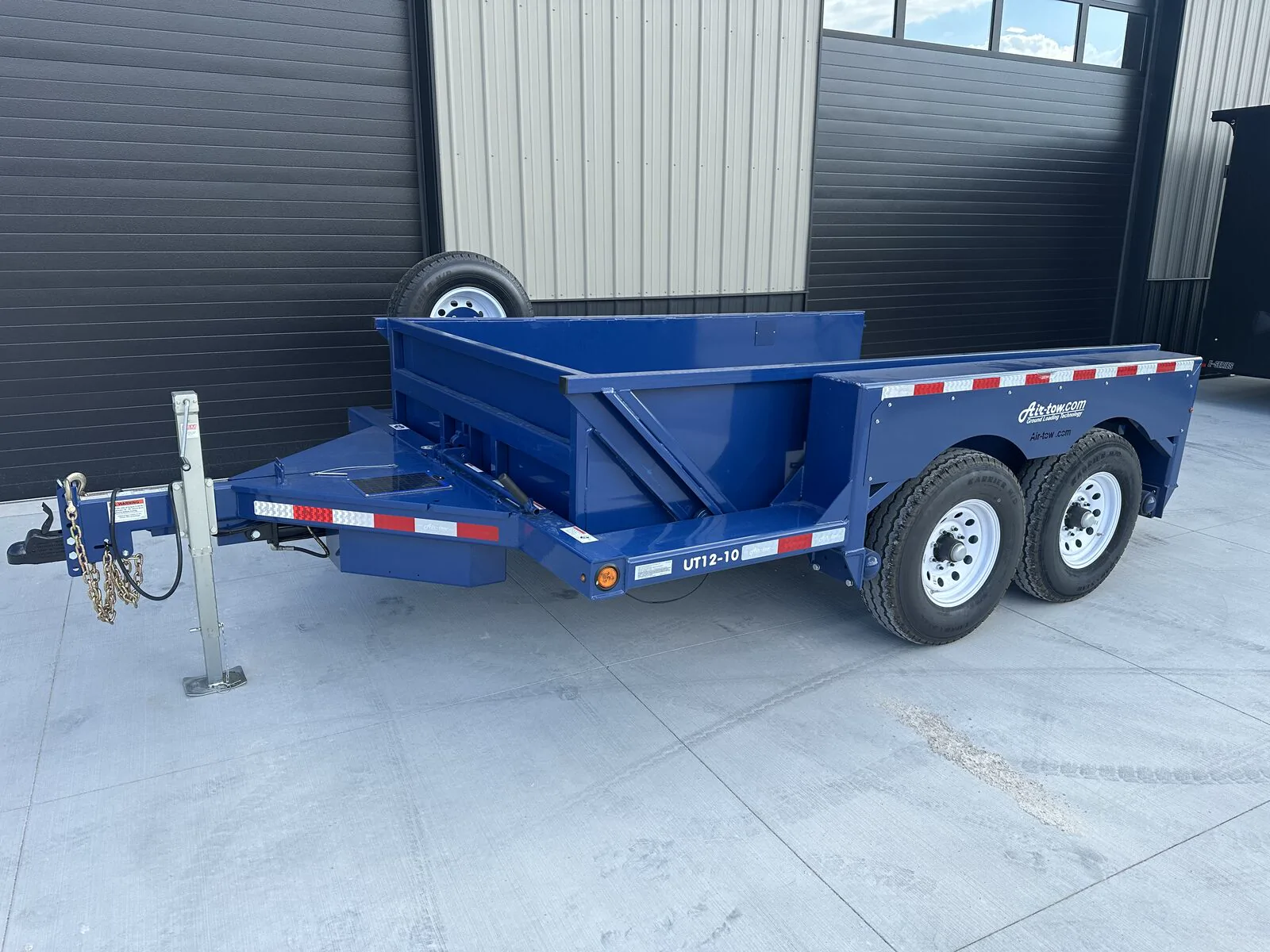6' x 12' Air Tow Utility Trailer available to rent at Fondy Trailer Rentals in Fond du Lac, Wisconsin