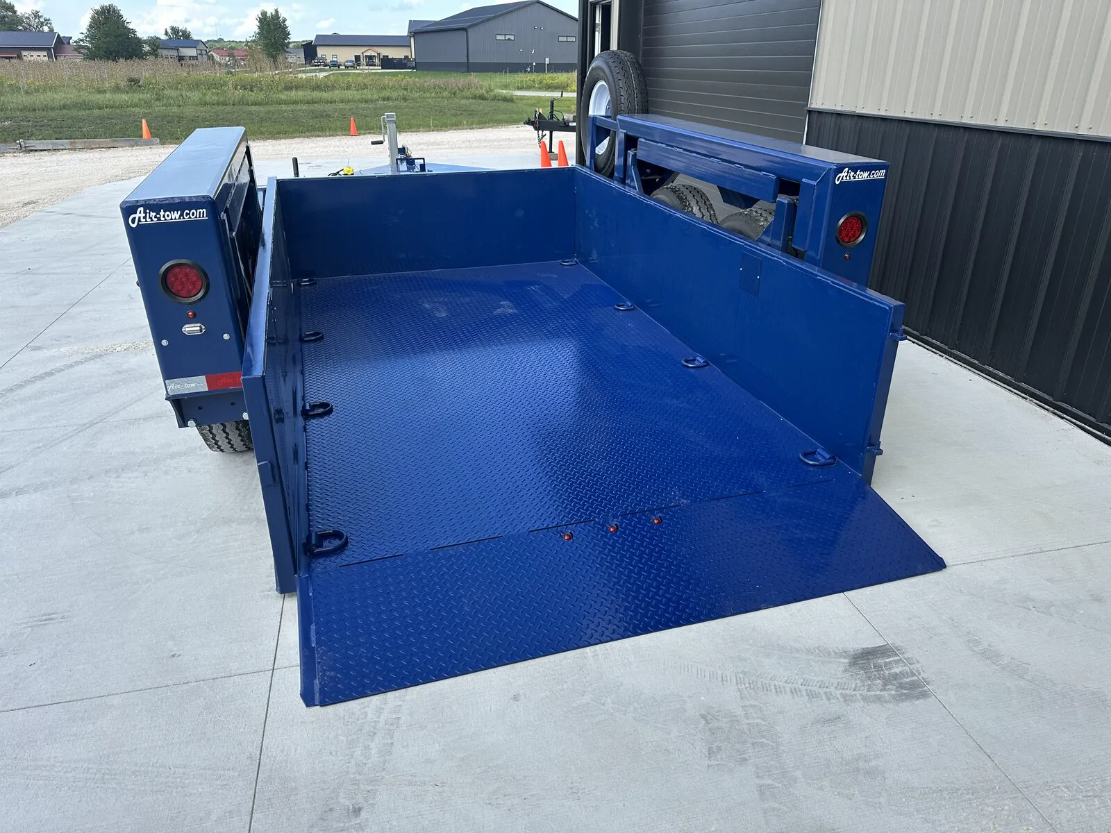 6' x 12' Air Tow Utility Trailer available to rent at Fondy Trailer Rentals in Fond du Lac, Wisconsin