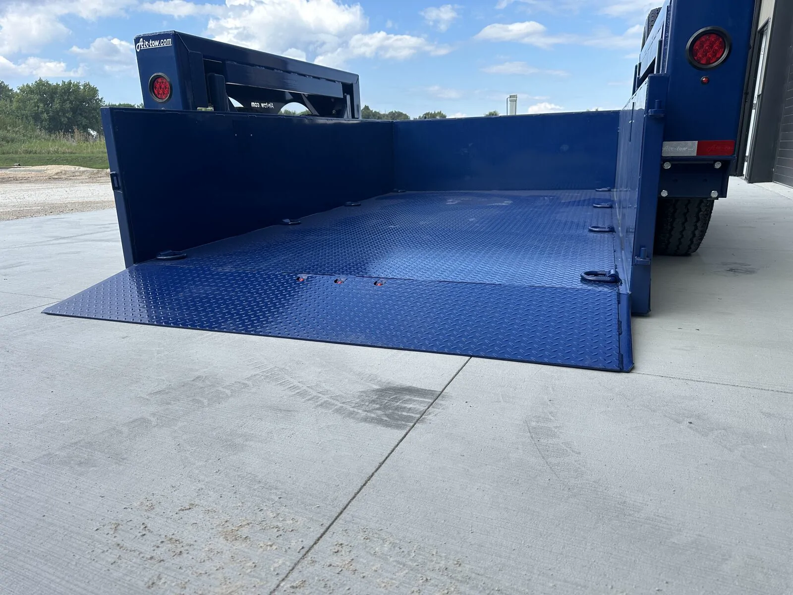 6' x 12' Air Tow Utility Trailer available to rent at Fondy Trailer Rentals in Fond du Lac, Wisconsin