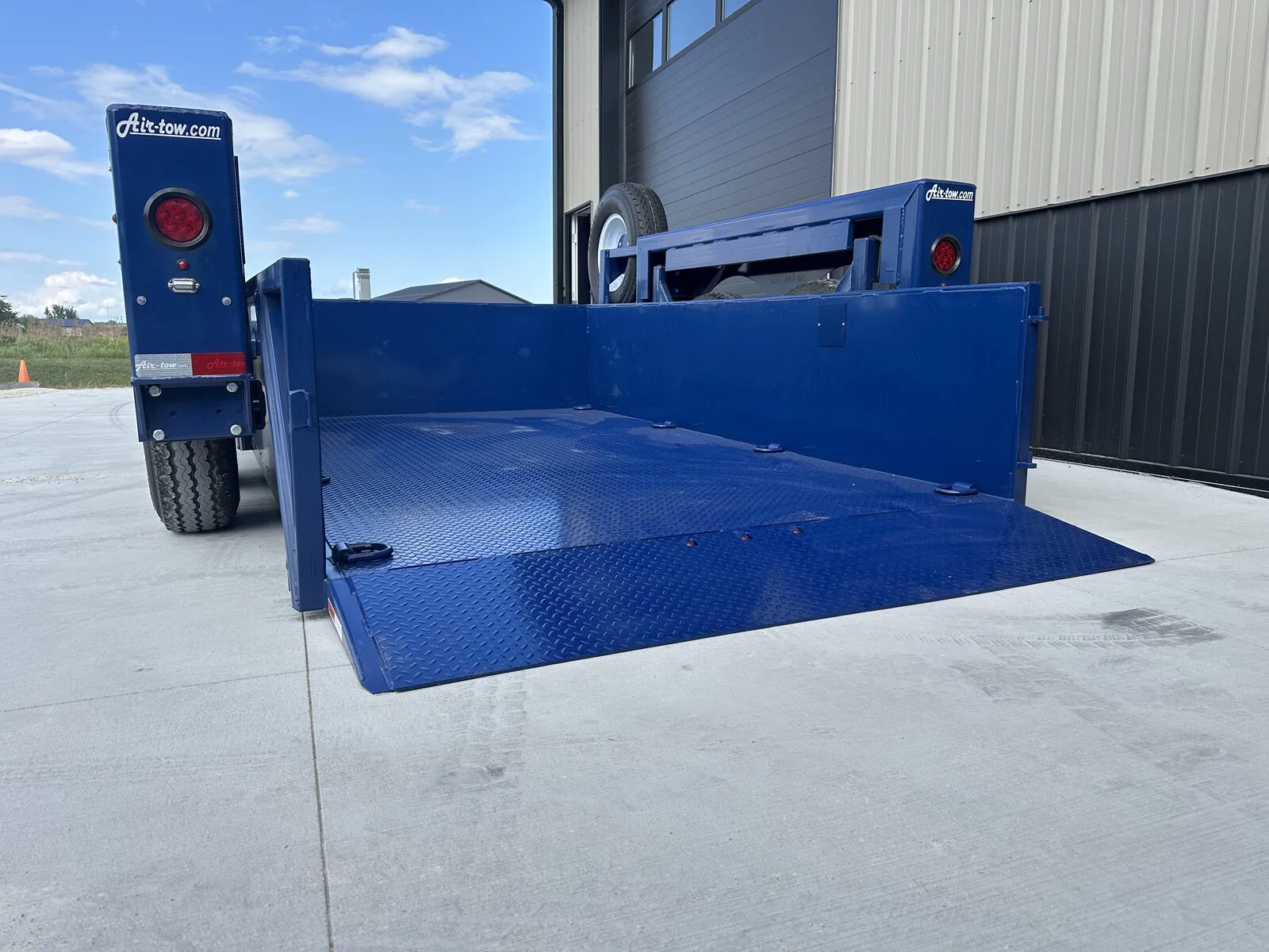 6' x 12' Air Tow Utility Trailer available to rent at Fondy Trailer Rentals in Fond du Lac, Wisconsin