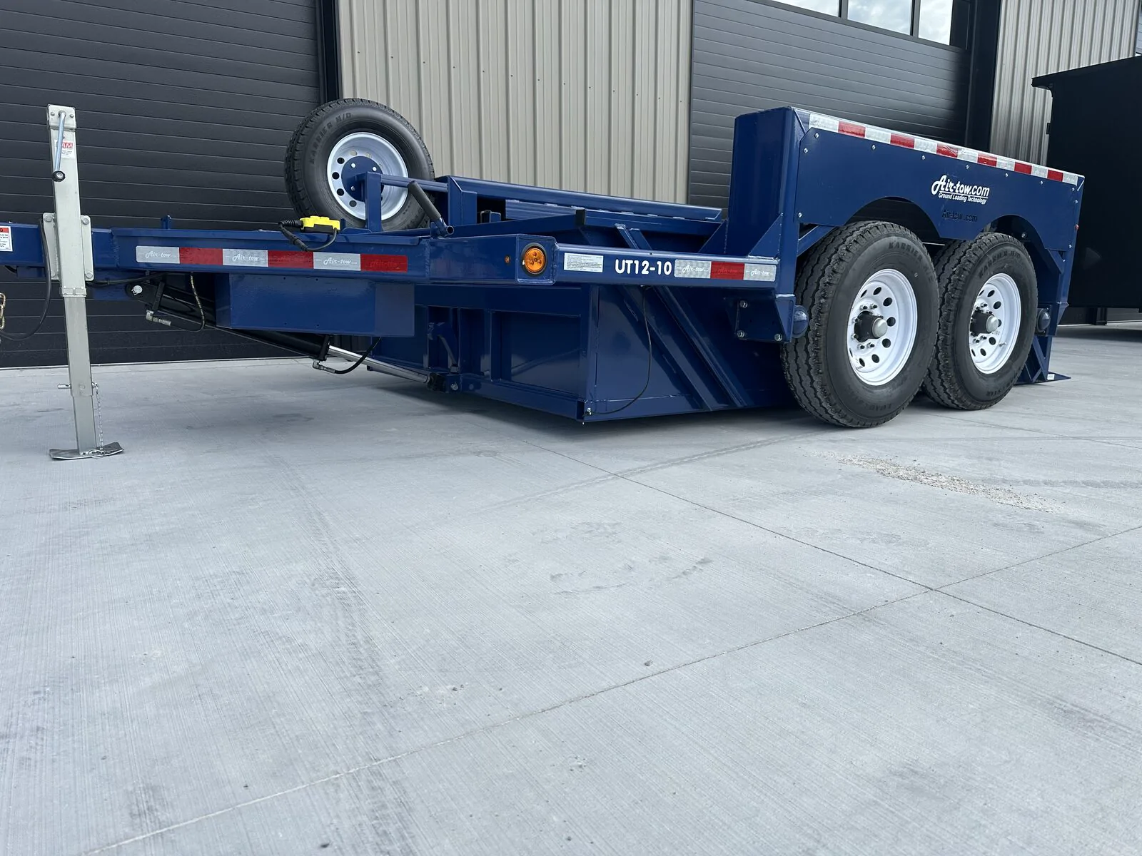 6' x 12' Air Tow Utility Trailer available to rent at Fondy Trailer Rentals in Fond du Lac, Wisconsin