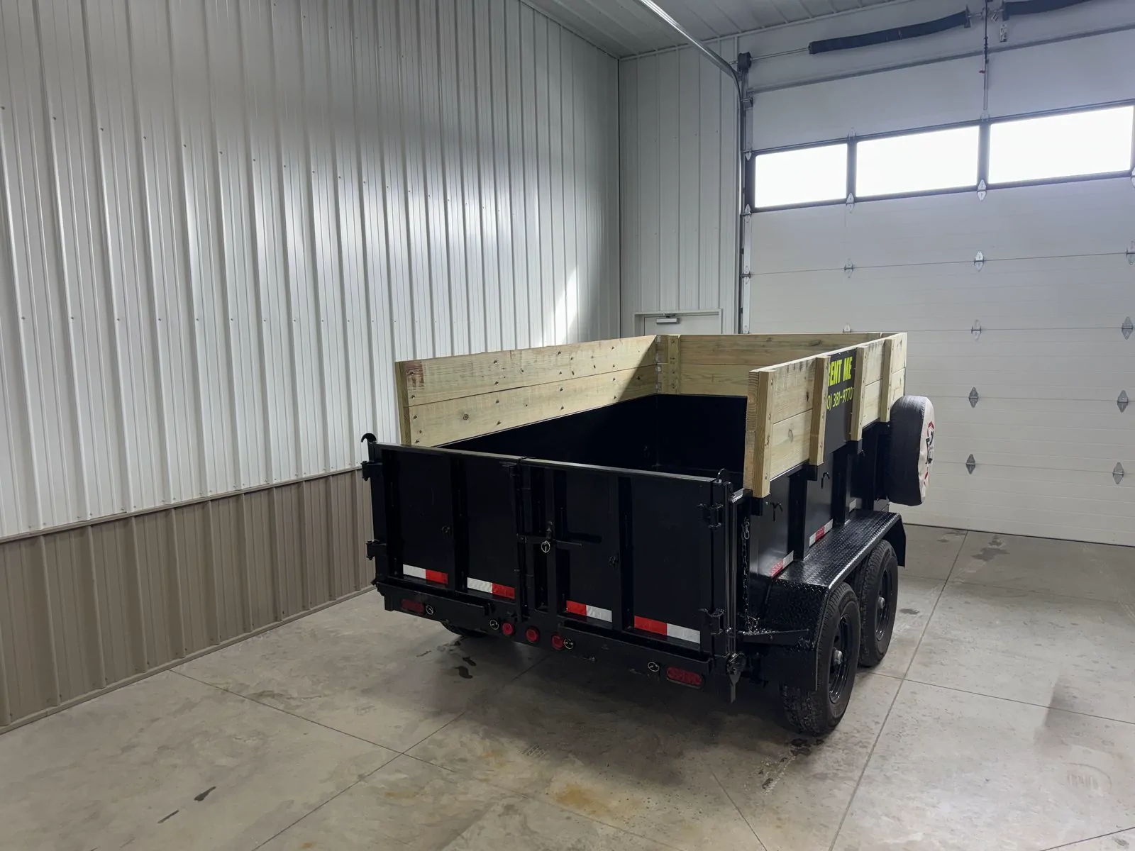 6' x 10' Dump Trailer available to rent at Fondy Trailer Rentals in Fond du Lac, Wisconsin