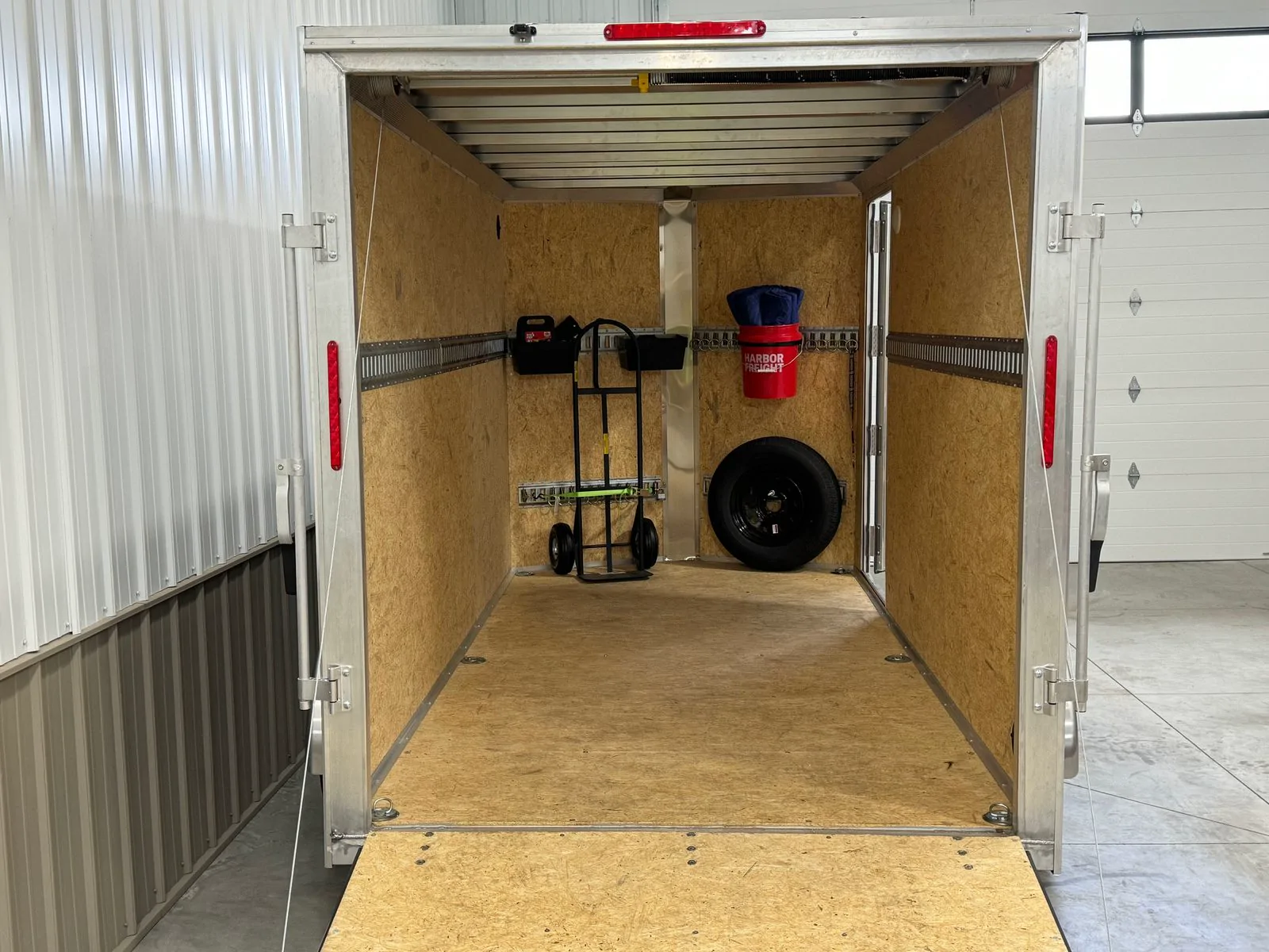 6' x 12' Enclosed Trailer available to rent at Fondy Trailer Rentals in Fond du Lac, Wisconsin