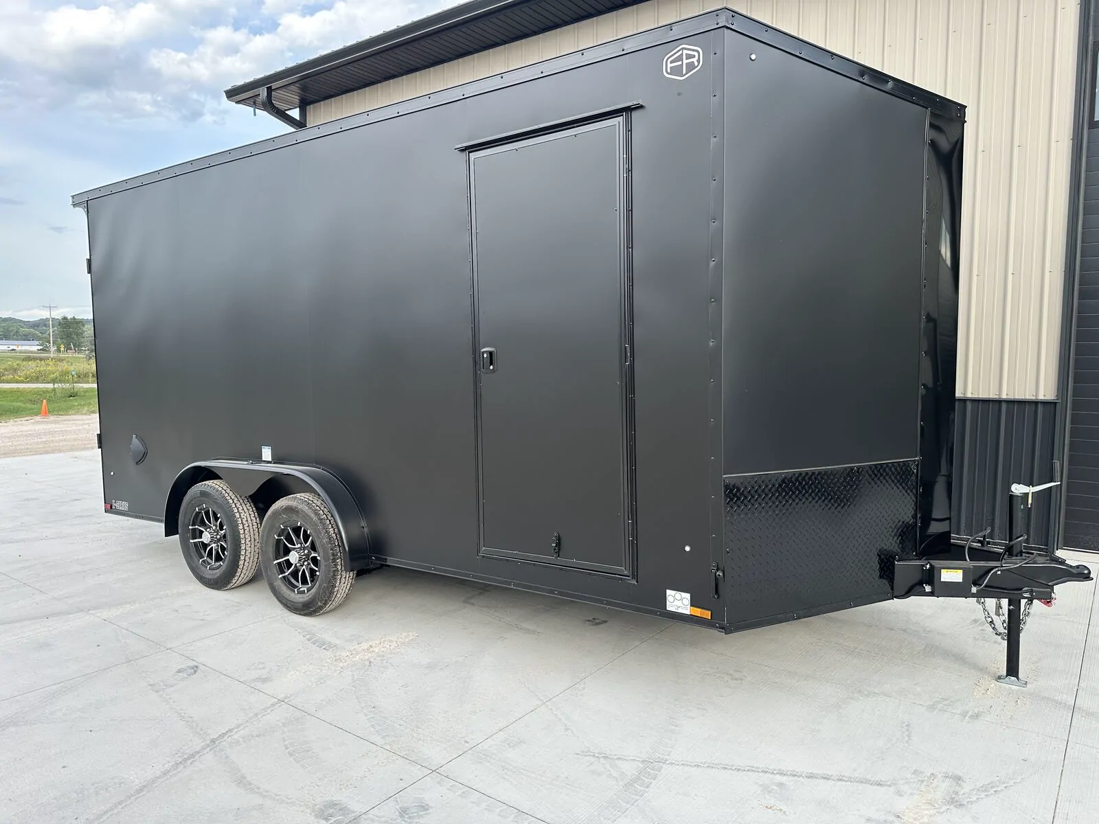 7.5' x 16' Enclosed Trailer available to rent at Fondy Trailer Rentals in Fond du Lac, Wisconsin