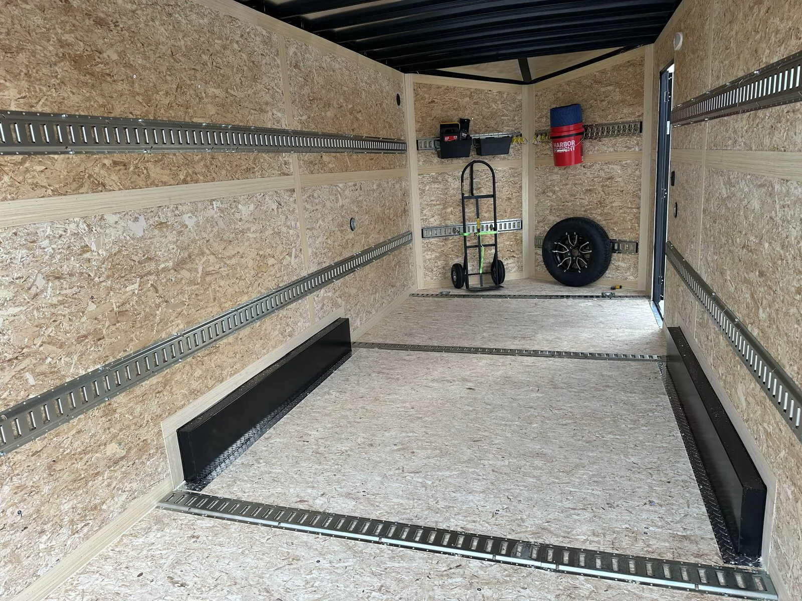 7.5' x 16' Enclosed Trailer available to rent at Fondy Trailer Rentals in Fond du Lac, Wisconsin