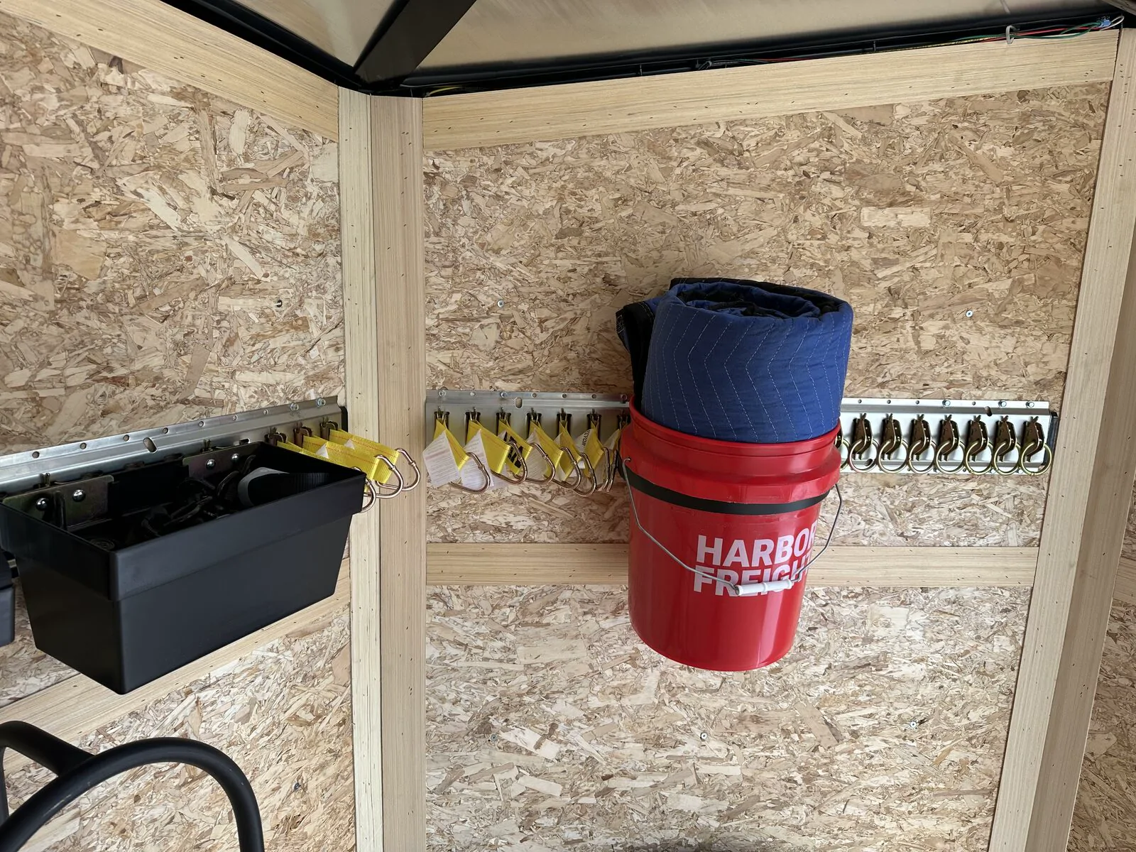 7.5' x 16' Enclosed Trailer available to rent at Fondy Trailer Rentals in Fond du Lac, Wisconsin