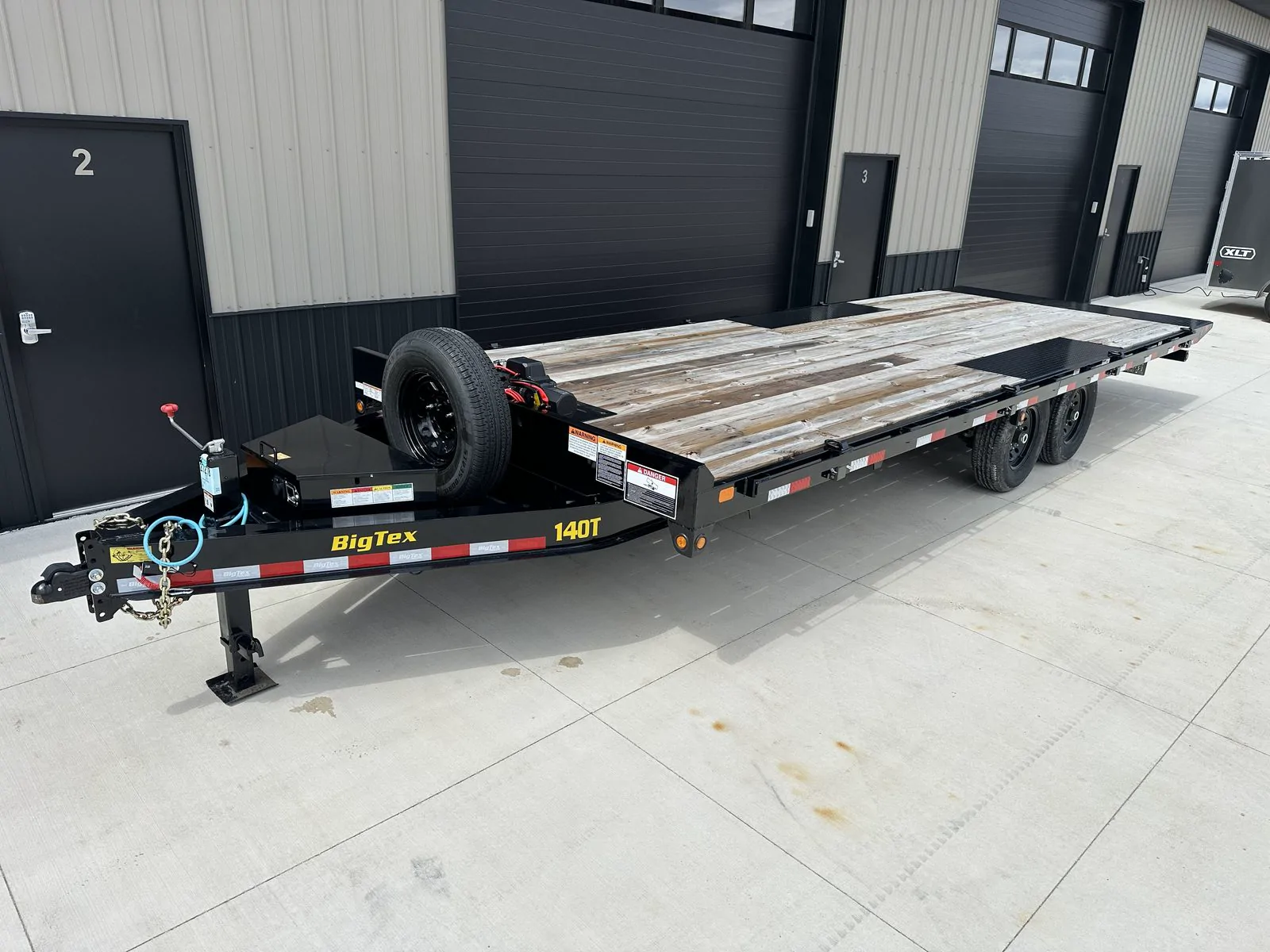 8.5' x 24' Tilt Deckover available to rent at Fondy Trailer Rentals in Fond du Lac, Wisconsin