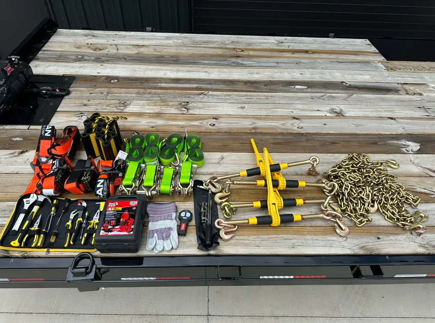 8.5' x 24' Tilt Deckover available to rent at Fondy Trailer Rentals in Fond du Lac, Wisconsin